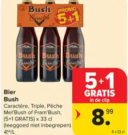 Carrefour Bier Bush aanbieding