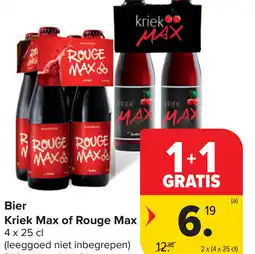 Carrefour Bier Kriek Max of Rouge Max aanbieding