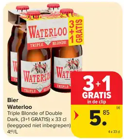 Carrefour Bier Waterloo aanbieding