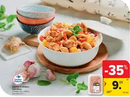 Carrefour Kipfilet in blokjes Carrefour aanbieding