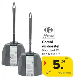 Carrefour Home Combi wc-borstel aanbieding
