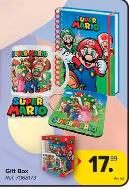 Carrefour Super Mario Gift Box aanbieding