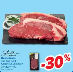 Carrefour Selection Carrefour Dunne lende van lers rund aanbieding