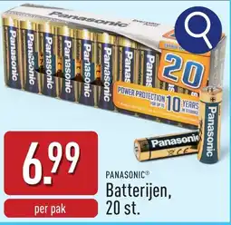 ALDI Panasonic Batterijen aanbieding