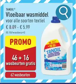 ALDI Tandil Vloeibaar wasmiddel aanbieding
