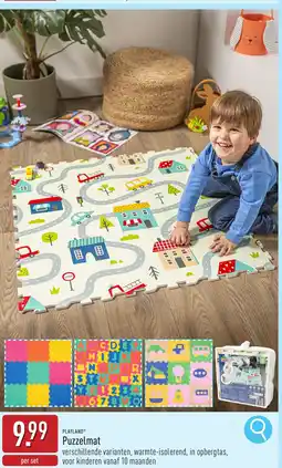 ALDI Playland puzzelmat aanbieding