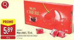 ALDI Ferrerol Mon chéri aanbieding