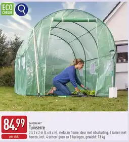 ALDI Gardenline Tuinserre aanbieding