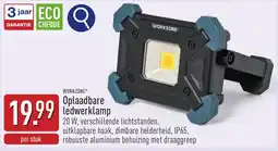 ALDI Workzone Oplaadbare Ledwerklamp aanbieding