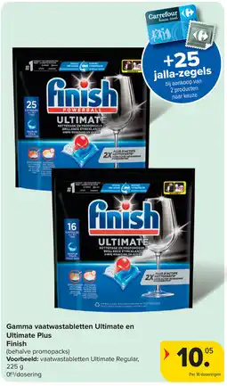 Carrefour Gamma vaatwastabletten Ultimate en Ultimate Plus aanbieding