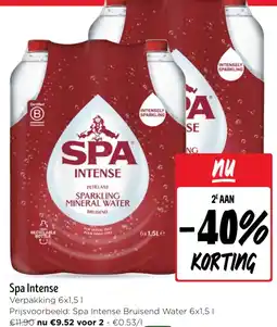 Jumbo Spa Intense Bruisend Water aanbieding
