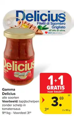 Carrefour Gamma Delicius aanbieding