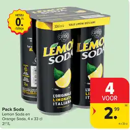 Carrefour Pack Soda aanbieding