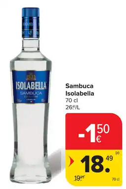 Carrefour Sambuca Isolabella aanbieding