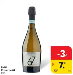 Carrefour Itali Prosecco 67 Brut aanbieding
