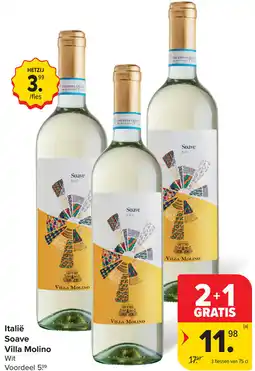 Carrefour Itali Soave Villa Molino wit aanbieding