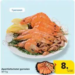 Carrefour Aperitiefschotel garnalen aanbieding