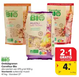Carrefour Ontbijtgranen Carrefour Bio aanbieding