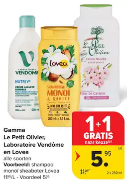 Carrefour Gamma Le Petit Olivier, Laboratoire Vendôme en Lovea aanbieding