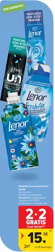 Carrefour Gamma Wasverzachters Lenor aanbieding