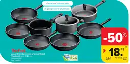 Carrefour Assortiment pannen of woks React aanbieding