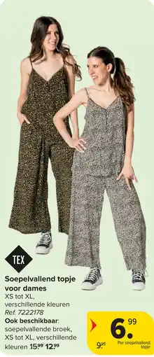 Carrefour Soepelvallend Topje voor Dames aanbieding