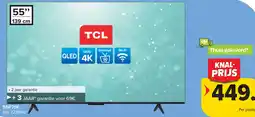 Carrefour TCL Internet Wi-Fi UHD QLED aanbieding