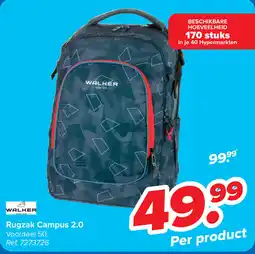 Carrefour Waker Rugzak Campus aanbieding