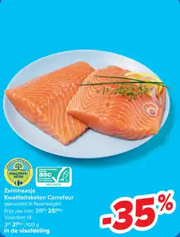 Carrefour Zalmhaasje Kwaliteitsketen Carrefour aanbieding