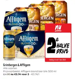 Jumbo Affligem blond bier blik aanbieding