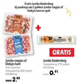 Jumbo Jumbo bladerdeeg aanbieding