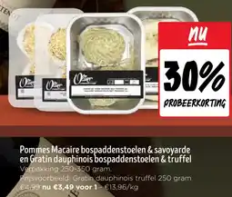 Jumbo Pommes Macaire bospaddenstoelen & savoyarde en Gratin dauphinois bospaddenstoelen & truffel aanbieding