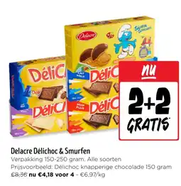 Jumbo Delacre Délichoc & Smurfen aanbieding