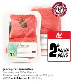 Jumbo Jumbo peper en rumsteak aanbieding