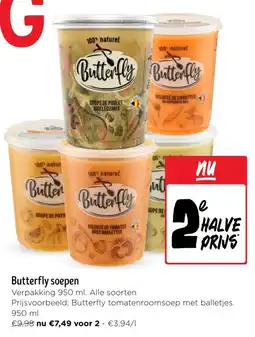 Jumbo Butterfly soepen aanbieding
