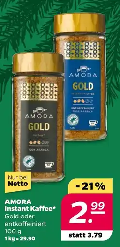 Delhaize Amara Instant Kaffee aanbieding