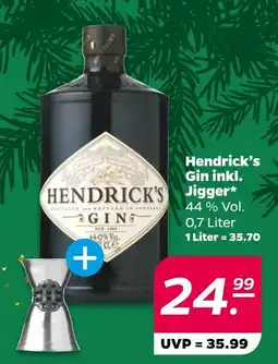 Delhaize Hendrick's Gin inkl aanbieding