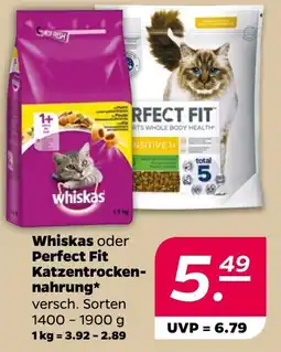 Delhaize Mixas ou Perfect Fit Katzentrocken nahrung aanbieding