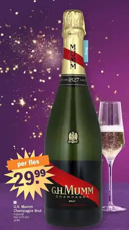 Albert Heijn Mamm Champagne Brut Frankrijk aanbieding