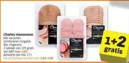 Albert Heijn Char Charles vleeswaren aanbieding