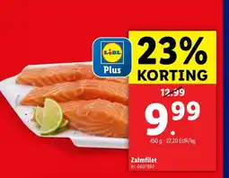 Lidl Zalmfilet aanbieding