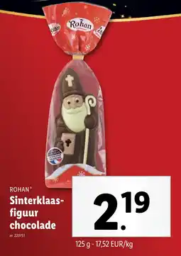 Lidl Rohan Sinterklaasfiguur chocolade aanbieding