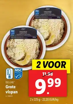 Lidl Deluxe Grote vispan aanbieding