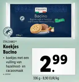 Lidl Italiamo Koekjes Bacino aanbieding