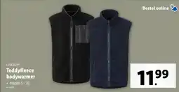 Lidl Livergy Teddyfleece Bodywarmer aanbieding
