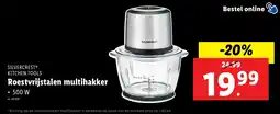 Lidl Silvercrest Kitchen tools Roestvrijstalen multihakker aanbieding