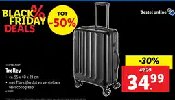 Lidl Topmove Trolley aanbieding