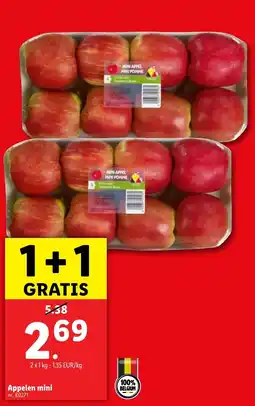 Lidl Appelen Mini aanbieding