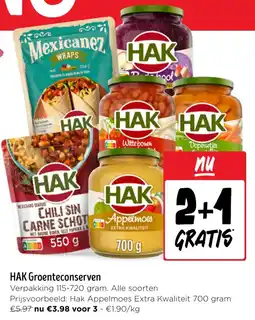 Jumbo Hak Appelmoes Extra Kwaliteit aanbieding