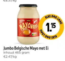 Jumbo Jumbo Belgische Mayo met Ei Inhoud aanbieding